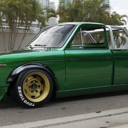 PandeM (TRA Kyoto) Sunny B110 V1 Widebody Kit