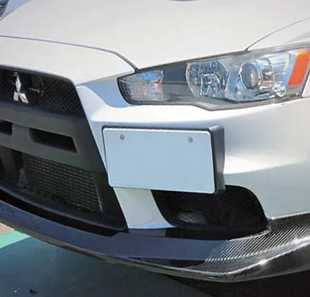 Voltex Racing EVO X Front Half Spoiler (Dry Carbon)