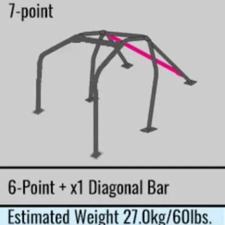 Cusco Roll Cage Safety21 7 point Dash Escape 2 Passenger Nissan S13