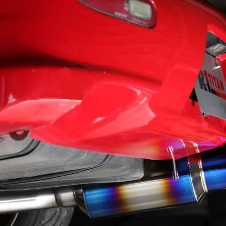 R1TITAN R1000-70mm Straight Catalyst - Honda S2000