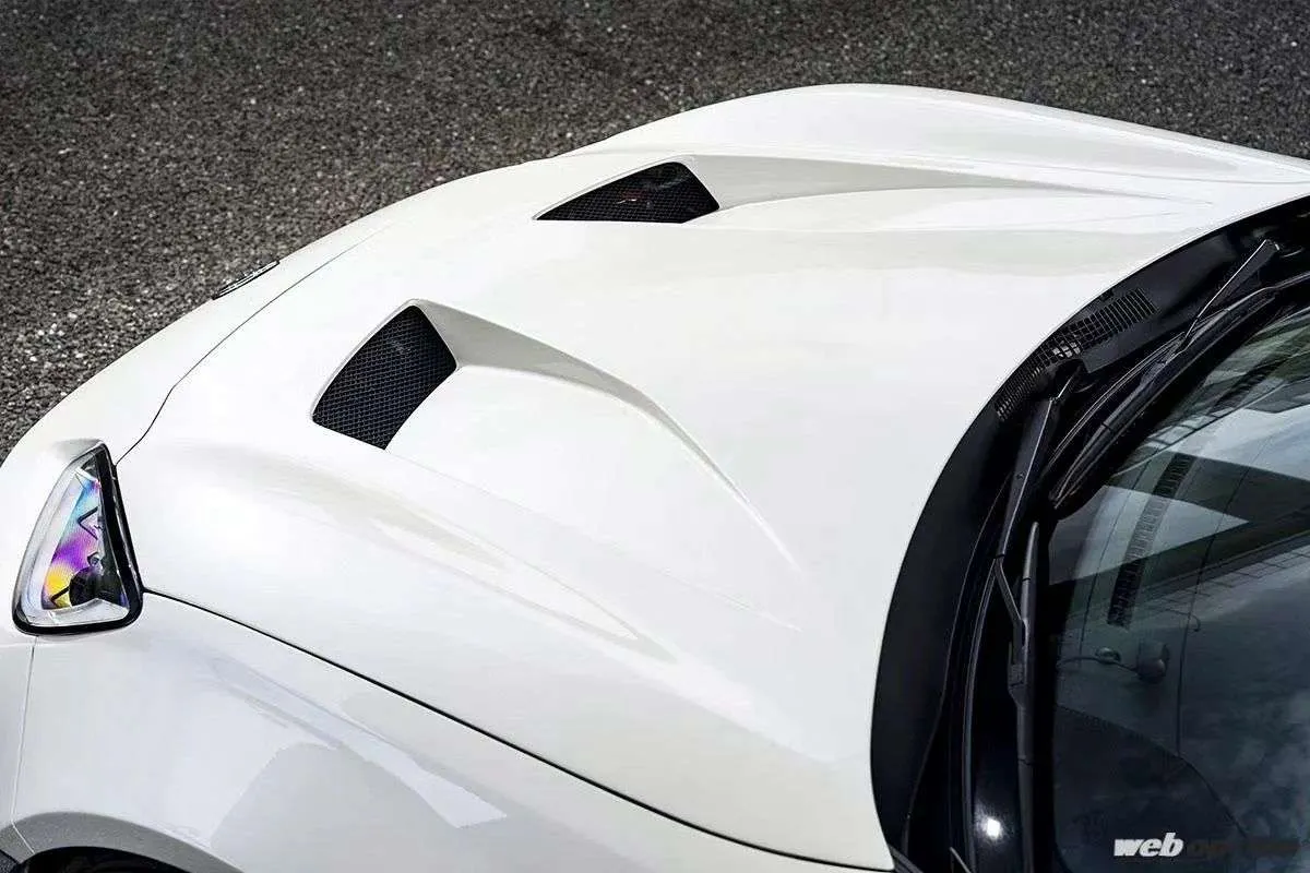 Voltex Racing Toyota GR86 Vented Hood (Wet Carbon)