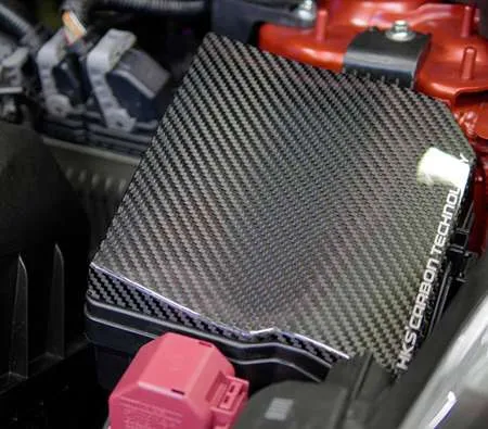 HKS Dry Carbon Fuse Box Cover GR Yaris