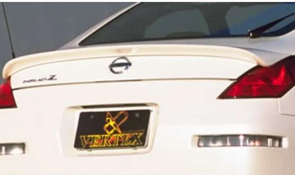 Vertex T&E Z33 Nissan 350Z Rear Spoiler FRP