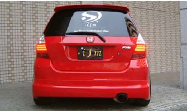 Vertex T&E Honda Fit ISM Rear Half Spoiler (Rear Lip)
