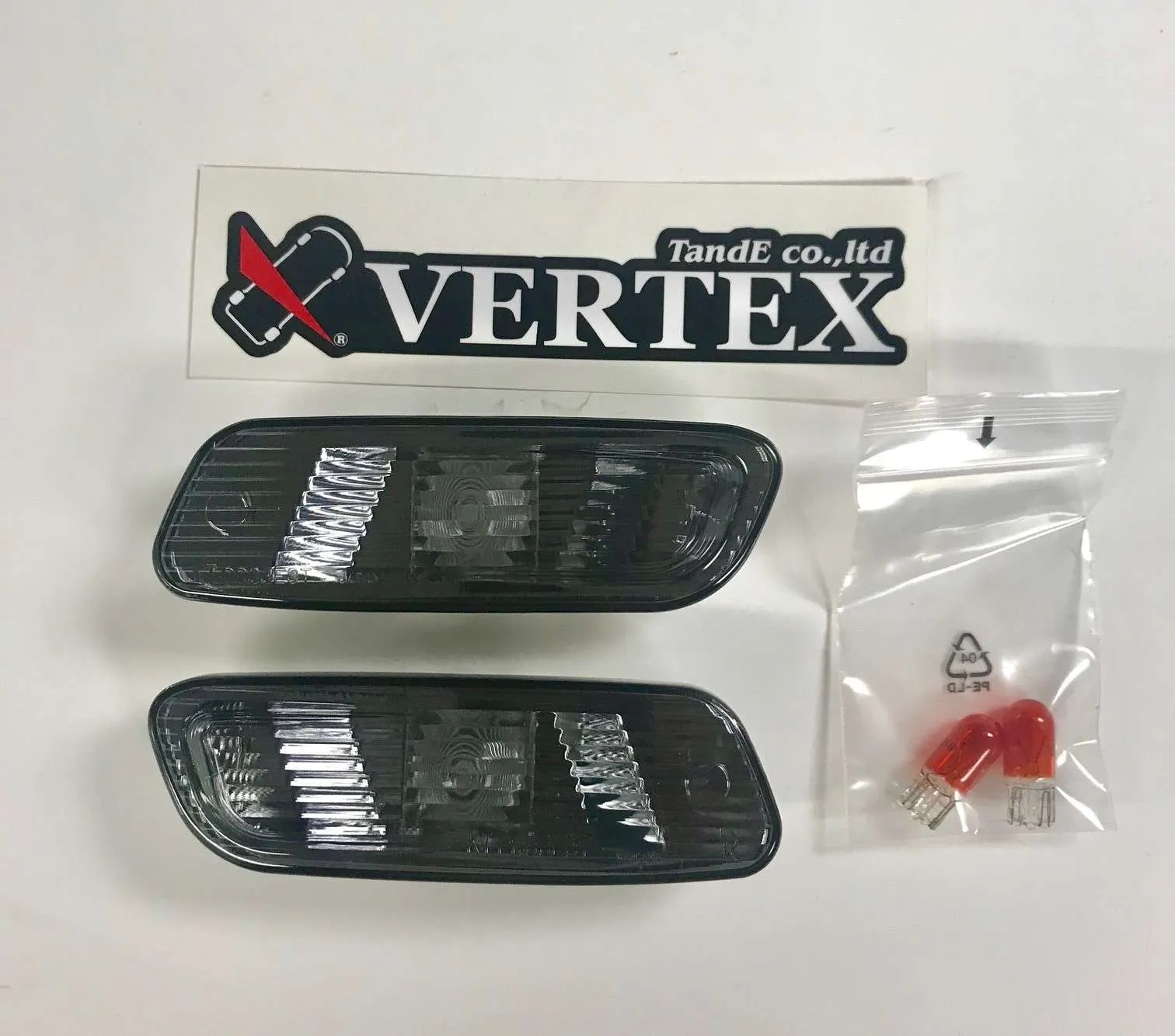 Vertex T&E 91-2000 SC300/400 Clear Side Winker Lights