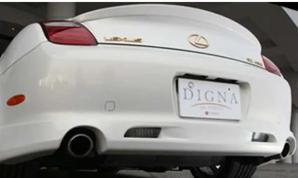 Vertex T&E DIGNA Lexus SC430 Rear Half Lip