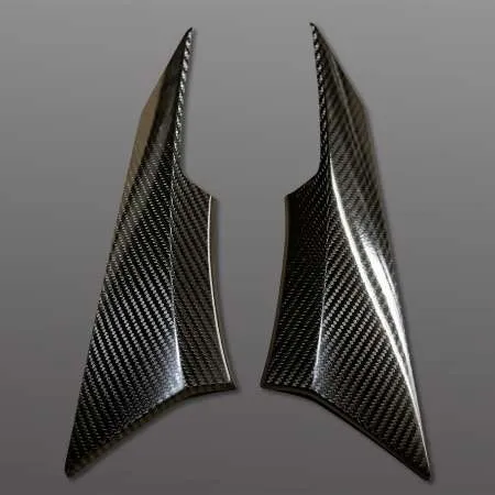 TOP SECRET RZ34 Dry Carbon Front Pillar