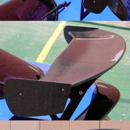 RE-Amemiya FD3S Rear Spoiler GT II (Wet Carbon)