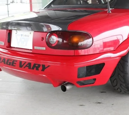 Garage Vary FRP Rear Bumper (Type TN-Zero) - Mazda Miata NA