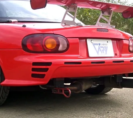 Garage Vary FRP Rear Bumper TN-Zero with Duct - Mazda Miata NB