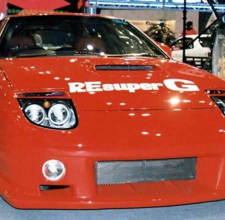 RE-Amemiya FC3S Full Cowl Pro Front Bumper Kit (Bumper + Lights)