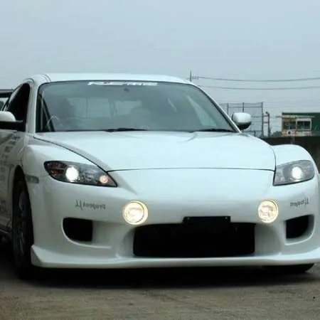 RE-Amemiya RX-8 early AD FACER Front Bumper with Fog Lights