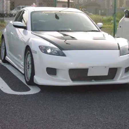 RE-Amemiya RX-8 early AD FACER Ver 2. Front Bumper with Fog Lights