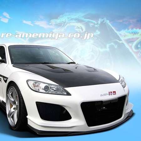 RE-Amemiya RX8 late AD Eight Facer D1 Front Bumper
