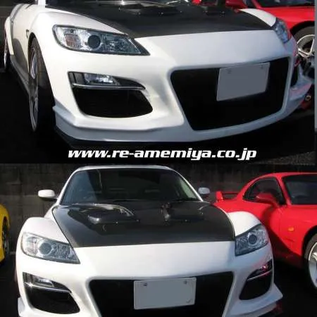 RE-Amemiya RX8 late AD Eight FACER D1 Fog Front Bumper