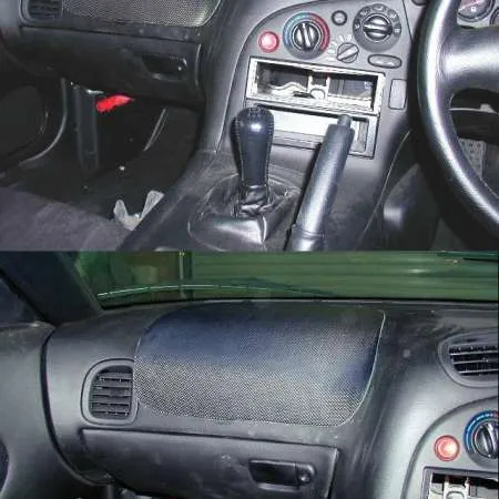 RE-Amemiya FD3S Air Bag Panel Flat Cover Carbon