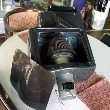 RE-Amemiya RX-8 Super Intake Box Set (Wet Carbon)