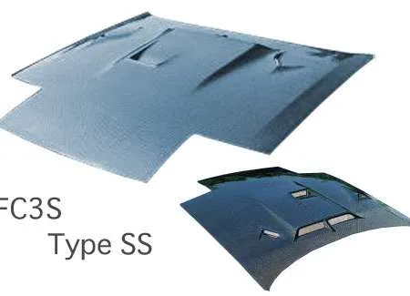 STOUT Type SS Aero Hood - Mazda RX7 FC3S FRP