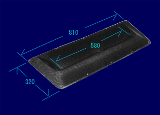 STOUT GT1 Hood Duct FRP