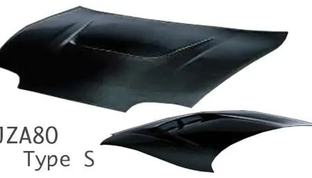 STOUT Type S Aero Hood - Toyota Supra JZA80 FRP