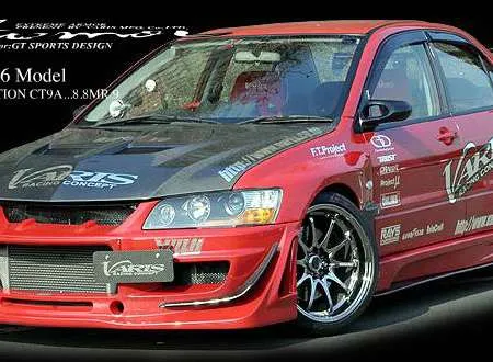 Varis EVO 8/9 MR Front Bumper Ver. 1