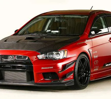 Varis EVO X CZ4A '09 Version Front Bumper Ver. 1 FRP