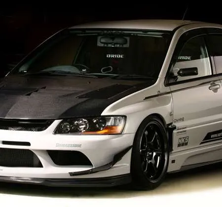 Varis EVO IX MR '09 Version Front Bumper Ver. 2 FRP
