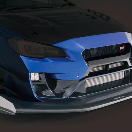Varis WRX VAB Circuit Ver. Front Bumper + Front Diffuser System
