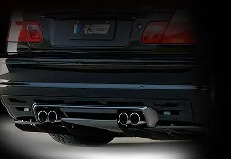 Varis BMW E46 M3 Coupe Rear Under Skirt (with slit duct)