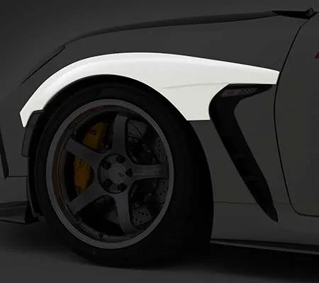 Varis BRZ ARISING-1 Front Spoiler