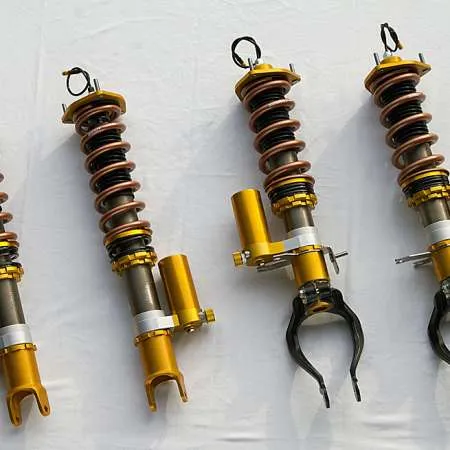 TOP SECRET R35 External Reservoir Dampertronic Coilovers