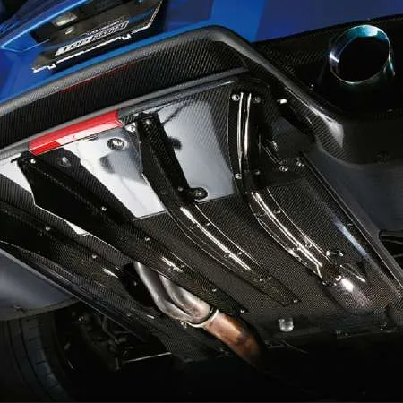TOP SECRET R35 Carbon Rear Under Fin