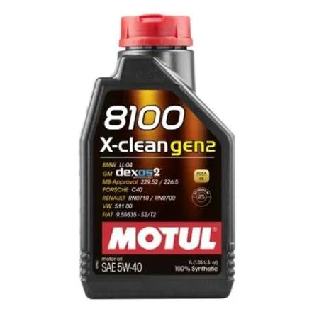 Motul 8100 X-CLEAN Gen2 5W-40 1L