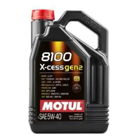 Motul 8100 X-CESS Gen2 5W-40 5L