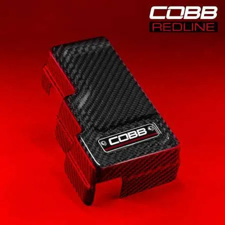 COBB Subaru Redline Carbon Fiber Fuse Cover (Passenger Side) WRX 2022-2024