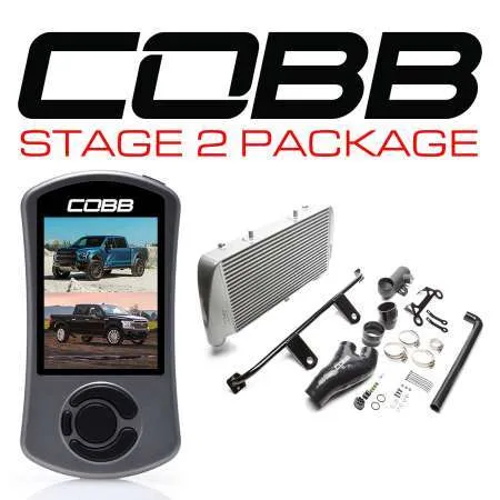 COBB Ford Stage 2 Power Package Silver (No Intake) with TCM F-150 Ecoboost Raptor / Limited