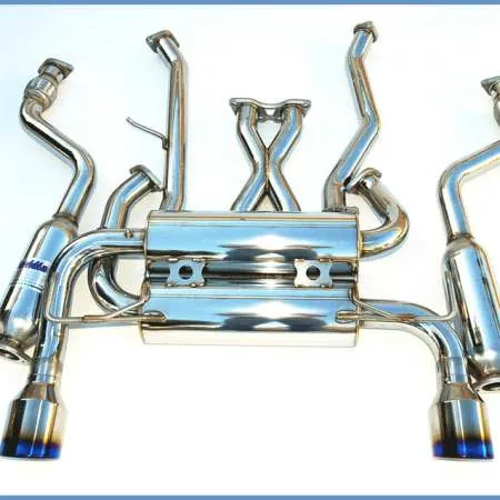 Invidia 03-08 Infiniti G35 Coupe Gemini Single Layer Titanium Tip Cat-back Exhaust