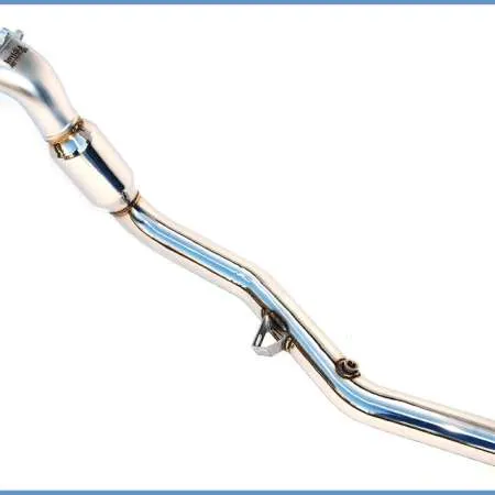 Invidia 05+ AT LGT Polished Divorced Waste Gate Downpipe with High Flow Cat