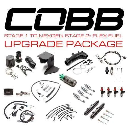 COBB Subaru Stage 1 to NexGen Stage 2 + Flex Fuel Power Package Upgrade STI 2015-2018