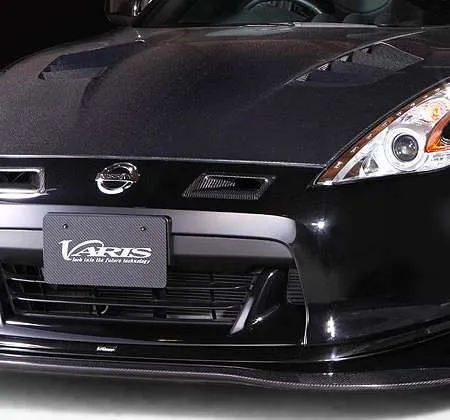 Varis Fairlady Z34 (370Z) Front Spoiler (early) Carbon