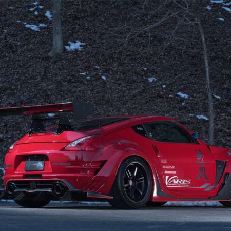 Varis Fairlady Z34 (370Z) Kamikaze Wide Rear Bumper FRP