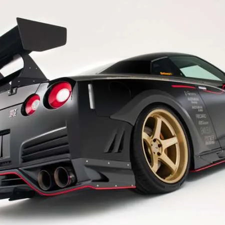 Varis R35 GTR Ultimate '17 Version Under Lip for Front Bumper Ver 2. WIDE