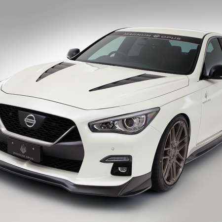 Varis Skyline 400R (Q50 Redsport) Front Spoiler