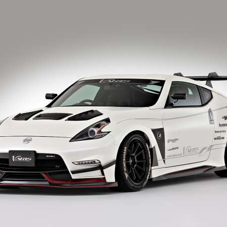Varis Fairlady Z34 (370Z) Nismo Front Fenders Side Fins FRP