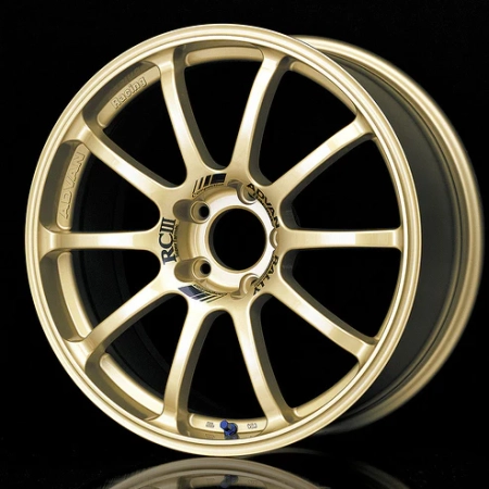 Advan Racing RCIII 18x7.5 +45mm 5x114.3 Racing Gold Wheel