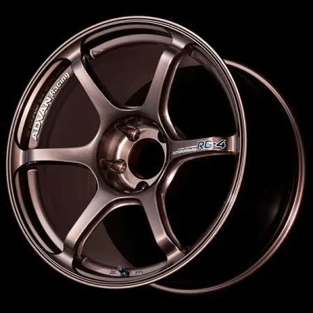 Advan Racing RG-4 17x9 +35 5x114.3 Racing Copper Bronze Wheel