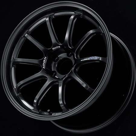 Advan Racing RS-DF Progressive 18x10 +22 5x114.3 Racing Titanium Black Wheel