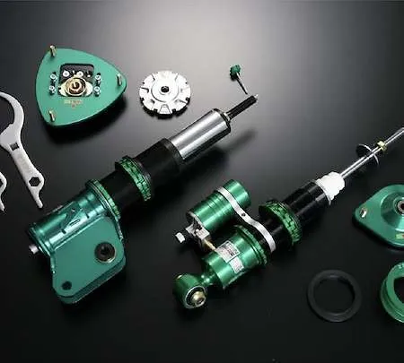 Tein 03-05 Evo 8 Super Racing Coilovers (Springs are Sold Separately)