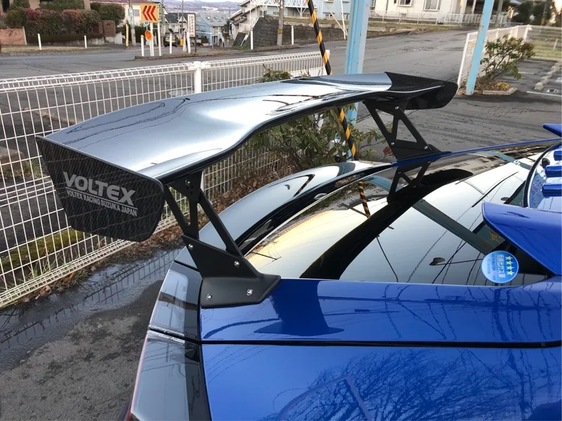 【新品】VOLTEX GTウイング Type1 WC 1350mm Voltex Racing Type 1 GT Wing - 1400/1500mm (Wet carbon) | First