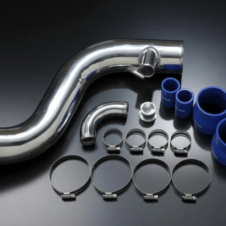 GReddy Nissan S13 SR20DET Tank Pipe Set - Adapts S13 Plenum to GReddy I/C Kit w/Pulsar Throttle Body